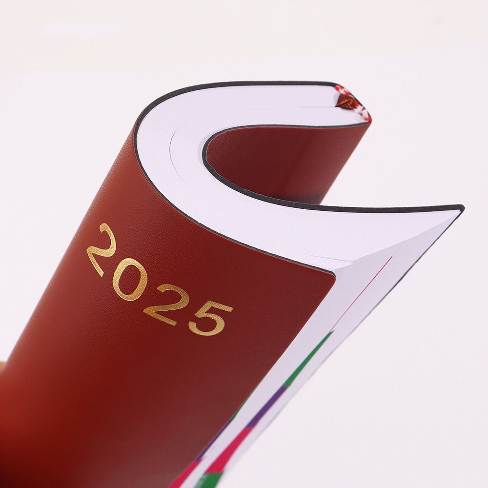 English Efficiency Plan Notebook Thicken Diary Writing Pads 2025 Schedule Planner Notepad School