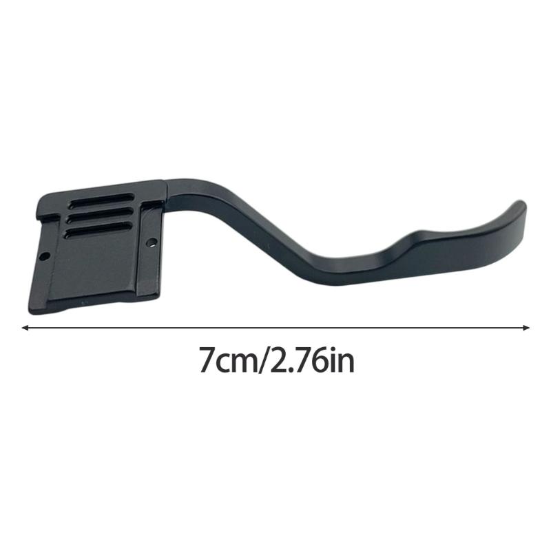 Secure Hold Aluminum Thumb Rest For Camera Cameras, Adds Comfort no Blocking Controls