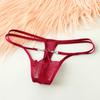 Underwear Low Waist Underpants T-back G-string Lace Flowers Sexy Panties Women Erotic Lingerie