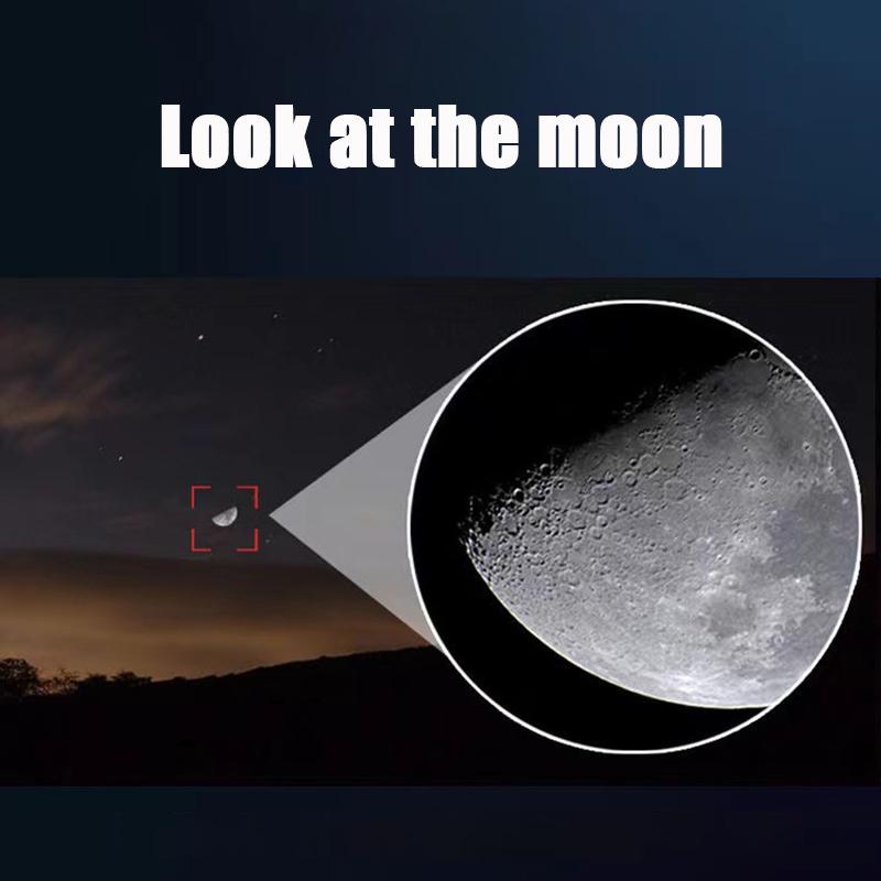 8x20 HD мини-карманный монокуляр ночного видения с зумом, уличный портативный телескоп для охоты, кемпинга, альпинизма, походов, наблюдения за птицами