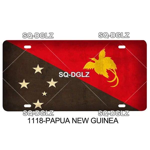 [SQ-DGLZ]P-S Country Flag 15x30cm Plate Metal Sign Vintage Tin Sign Wall Decor For Club Travel Poster Saudi Arabia/Russia