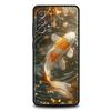 Чехол для телефона "Золотая рыбка плывет" для Samsung Galaxy A55 A35 A15 A14 A13 A25 A54 A51 A71 A72 A73 A32 A52 A41 5G Мягкий TPU Чехол Capas