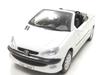 Масштабная литая модель автомобиля Peugeot 206CC Open HONGWELL/Cararama 1/43 Верх/Белый