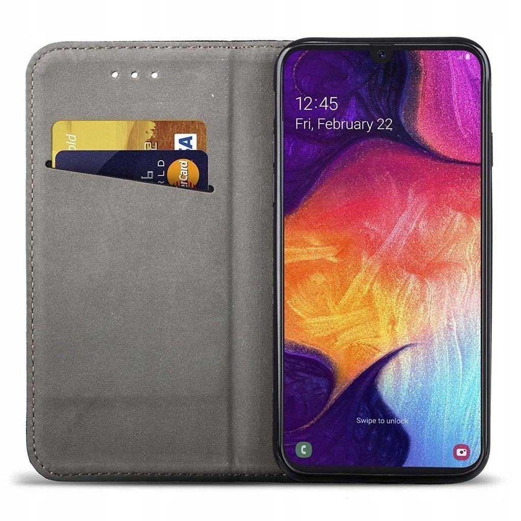 Case for MOTOROLA MOTO G5S CLOSED SMART MAGNET CASE BLACK + GLASS