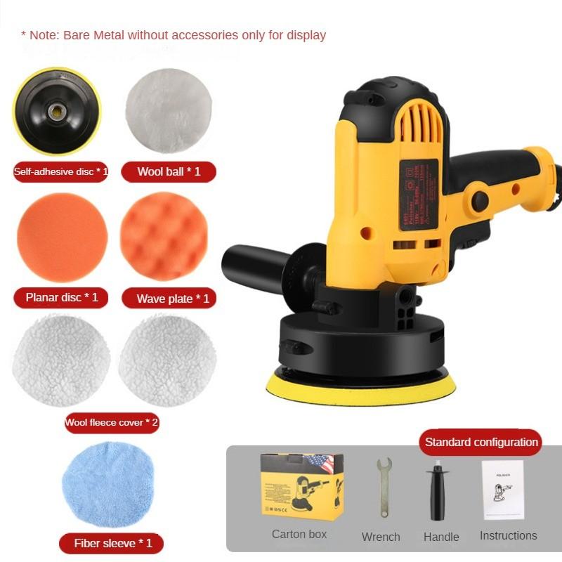 700 Вт Высокомощная электрическая полировальная машина для автомобиля с регулируемой скоростью Ручная полировальная машина Автокосметика Герметизирующая глазурь Электроинструмент
