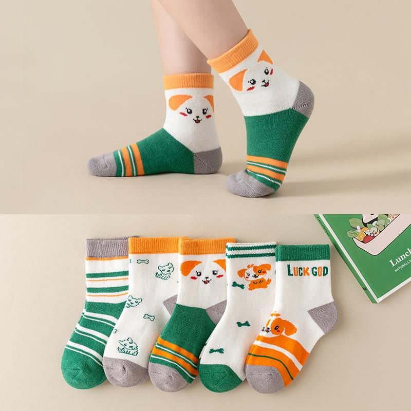 Детские носки среднего размера Love Terry Socks, ветрозащитные, теплые, износостойкие, универсальные, принцесса