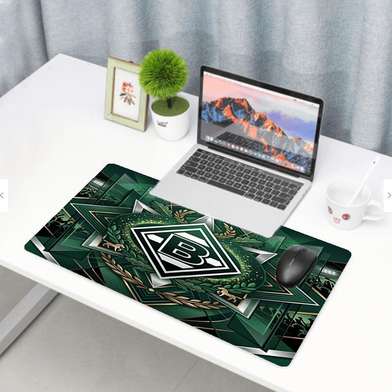 Borussia Monchengladbach Print Mouse Pad, Anti‑Slip Desktop keyboard Mat, for PC Laptop Gaming Working Daily Use, Cool Festival Surprise Gift