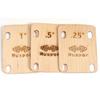 3 Pcs Replacement Guitar Neck Shims 0.25 0.5 1 Degree Wood Guitar Neck Shim  for Bass Guitar