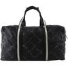CHANEL Travel line Boston bag black Nylon canvas Women Used