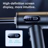 Мощный всасывающий беспроводной пылеуловитель цифровой дисплей воздушный пылеуловитель автомобильный пылесос для автомобиля