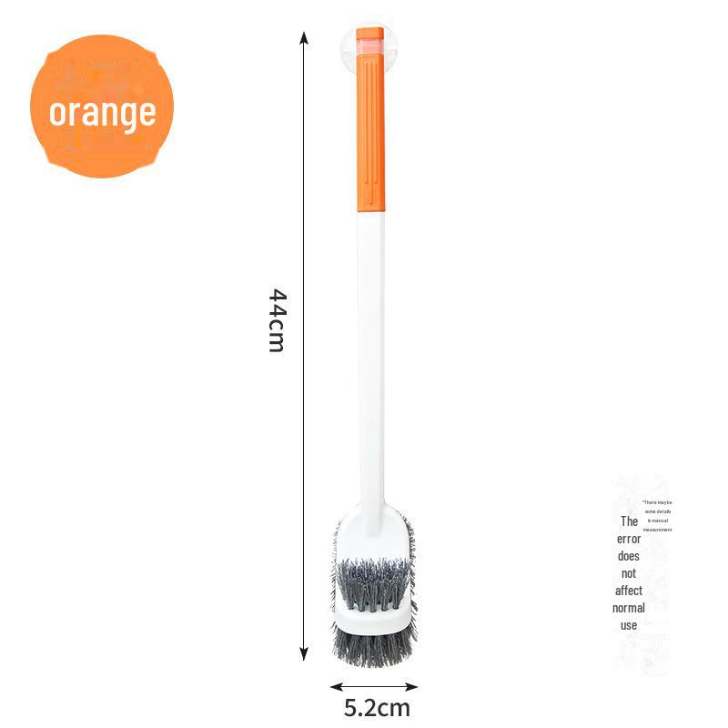 Настенный двухсторонний туалетный ёршик с длинной ручкой