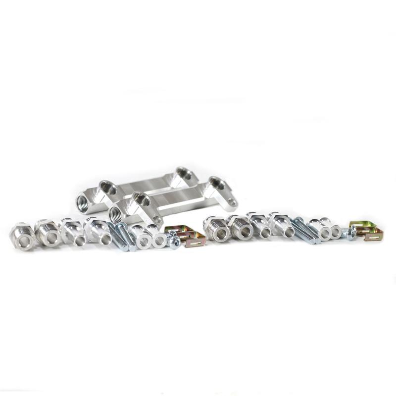 SherryBerg New Aluminum Twin/ Dual IDF DCOE Throttle Body Fuel Rail for Weber JENVEY Dellorto EMPI EMPI SOLEX Holley Al TB TH