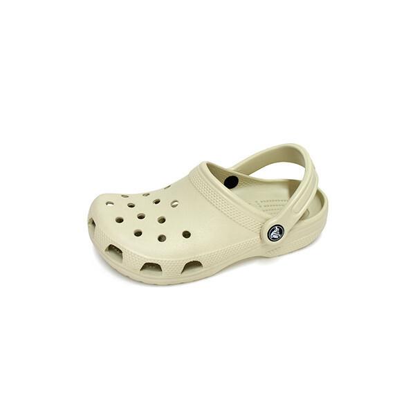 Crocs Классические женские сабо-сандалии ClaSSic K, цвет кость, 206991 2y2