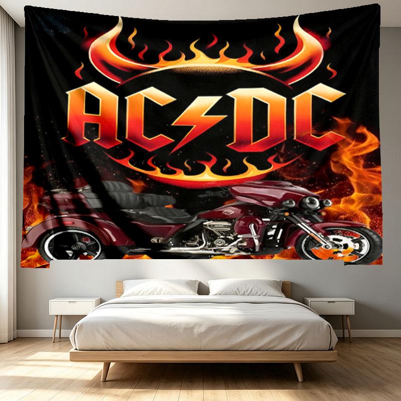 Australian rock band Print Tapestry - Portable Wall Decor Cloth, for Home, Dorm, Travel, Bedroom, Living Room - Ideal Birthday Housewarming Gift