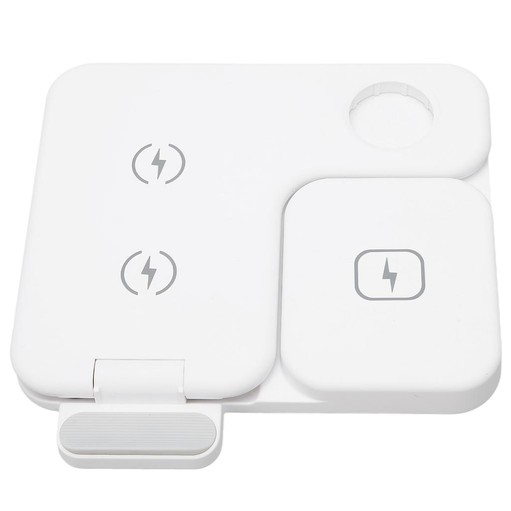 3 в 1 станция быстрой зарядки Qi сертификация многофункциональное складное беспроводное зарядное устройство 15 Вт для