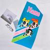 1pc The Powerpuff Girls5 Beach Towel with Custom Name, Beach/Swimming/Bath/Picnic/Camping Towel, Suitable for Seaside Beaches