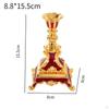 Candle Holder Candelabra Craft Decorative Stand Candlestick for Dining Table Living