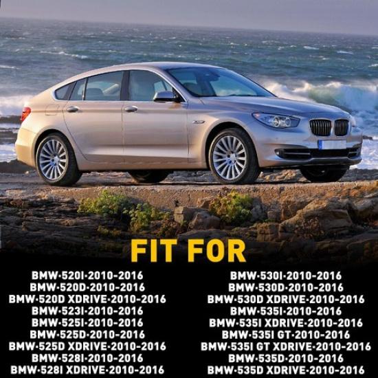 Beige For 10-16 BMW 5 Series F10 Inner Door F11 Handle Panel Pull Trim Cover
