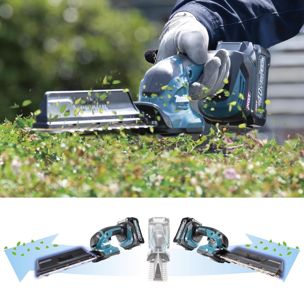 Makita Cordless Hedge Trimmer 40Vmax and charger sold MUH022GZ (Battery separately)