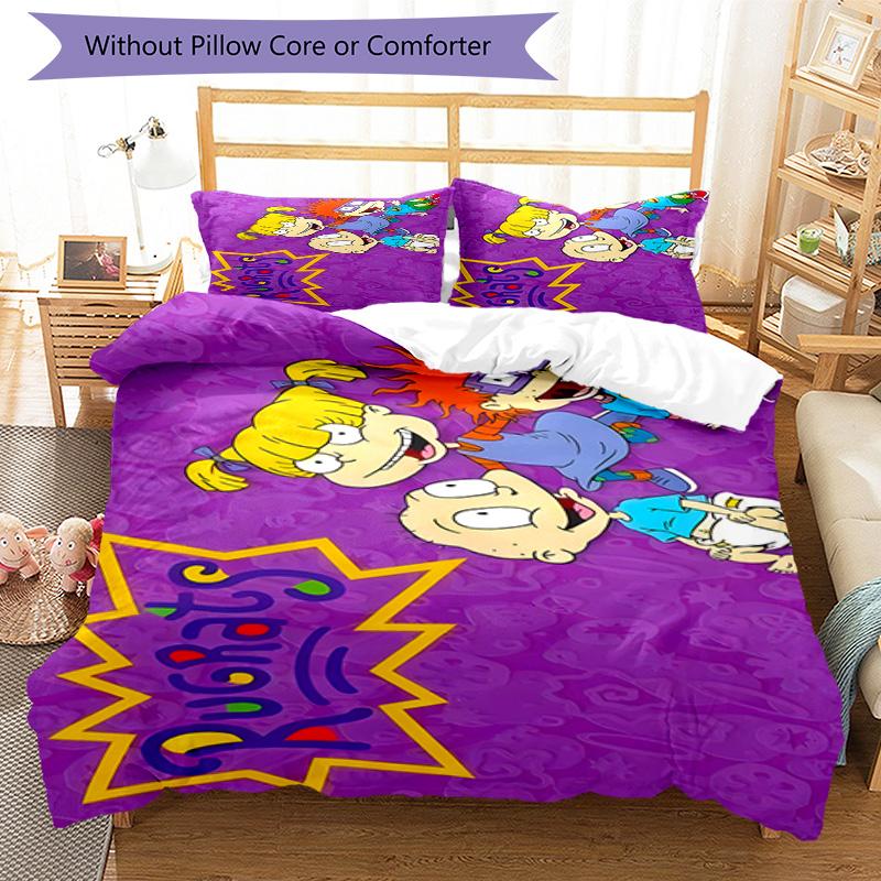 Wild Hair Adventure 3‑Piece Bedding Set,Soft Breathable Duvet Cover & 10 Pillowcases,Multi‑Purpose for Bedroom Dorm Guest Room,Great Festival Birthday