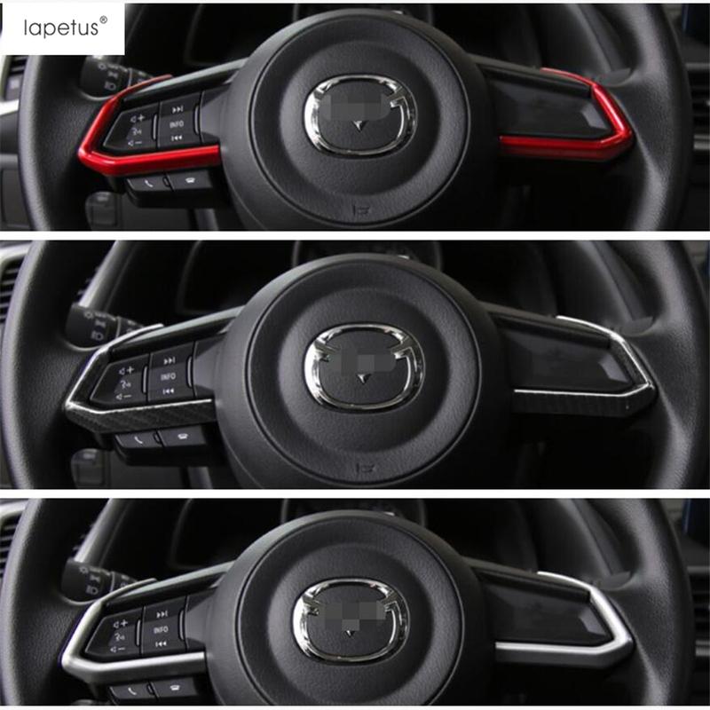 Аксессуары Lapetus Подходят для Mazda CX-9 CX9 2017 - ABS Накладка на руль автомобиля, молдинг, отделка, 2 шт. / Цветной комплект