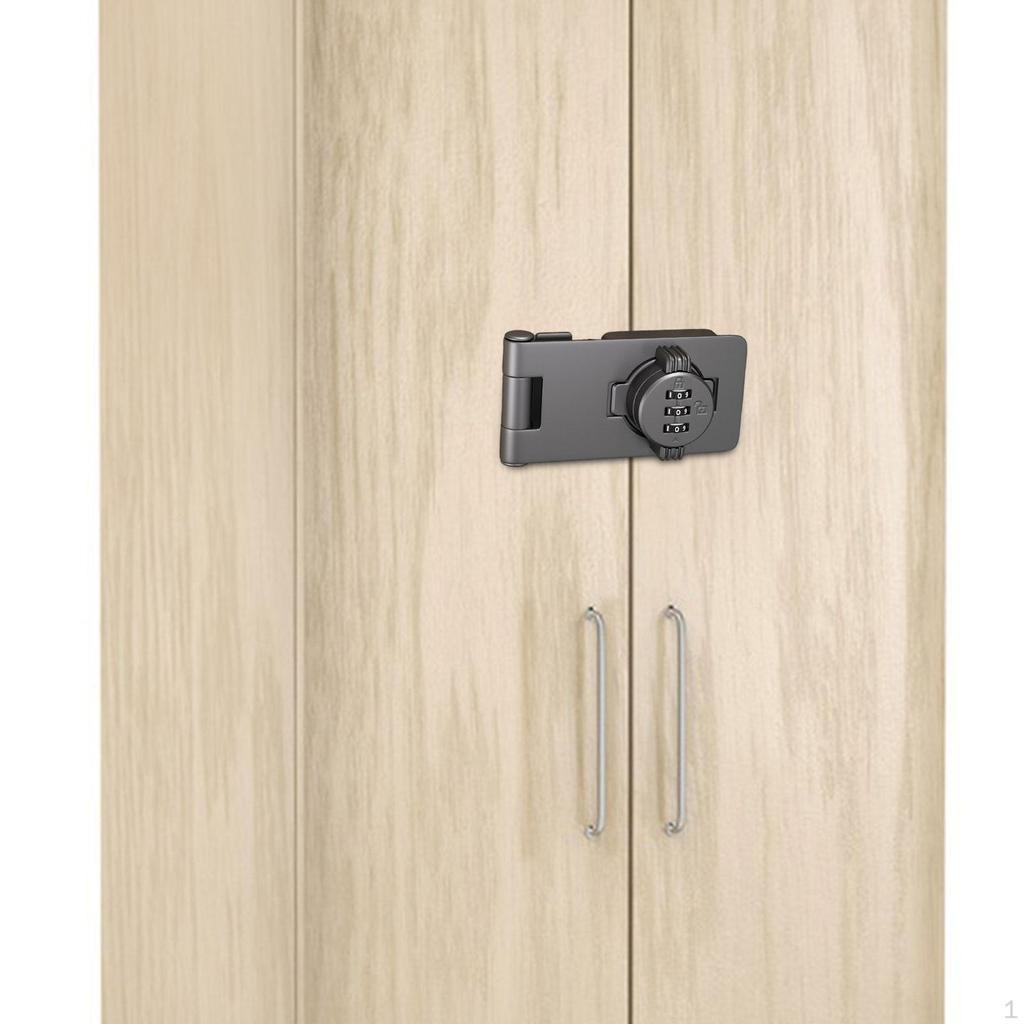 Шкаф с кодовым замком, паролем, поворотной защелкой, без ключа для сарая