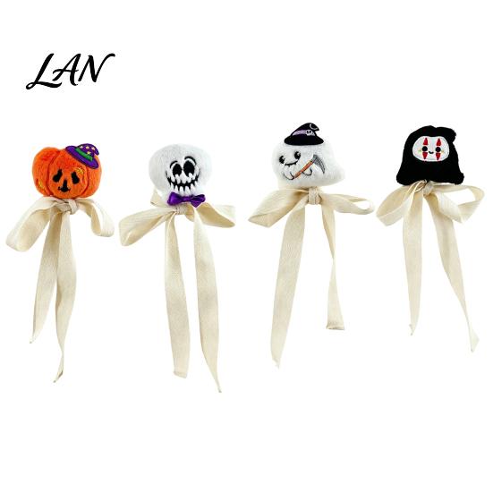 Halloween Curtain Tiebacks Tiebacks, Funny Witch Hat Pumpkin Ghost Cartoon Window Straps, Easy to Use Fasteners Lightweight Adjustable Holdbacks