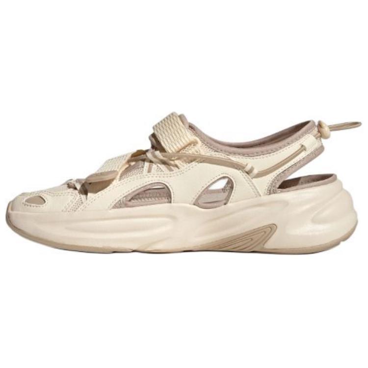 adidas Ozwave Сандалии Удобные Мягкие Нескользящие Речные Ботинки Унисекс Сандалии Белые Коричневые JS4579