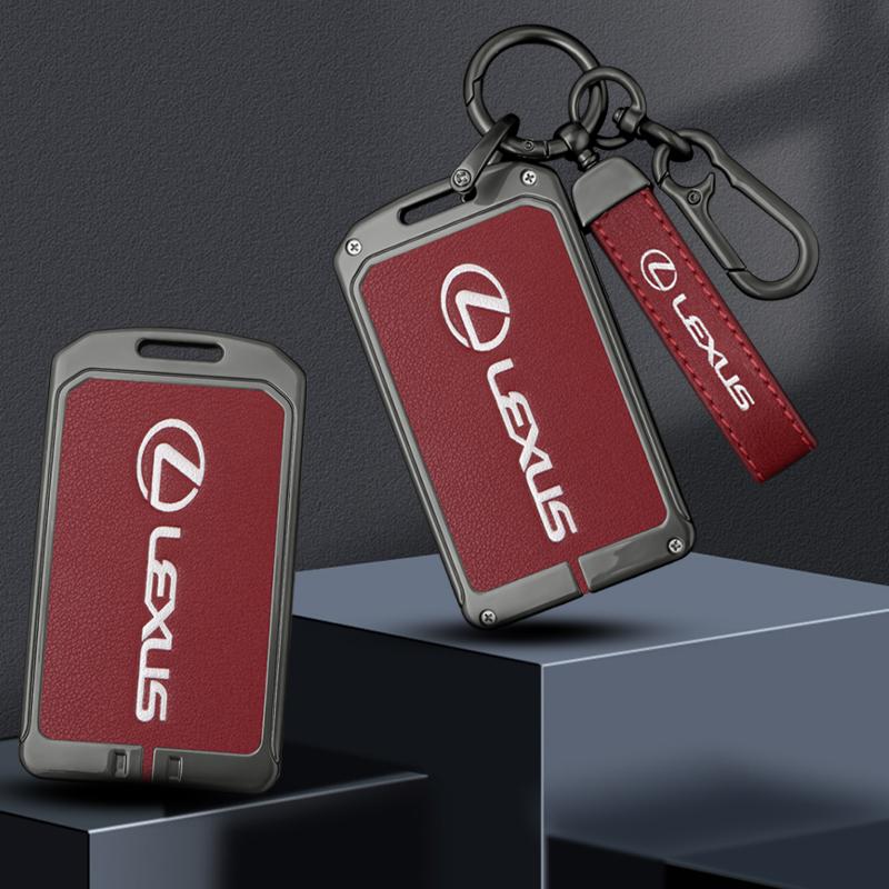 Zinc Alloy Car Card Smart Remote Key Case Cover Protect Holder Shell For Lexus F Sport ES LM GS IS NX RX LX LS RX300 Accessories