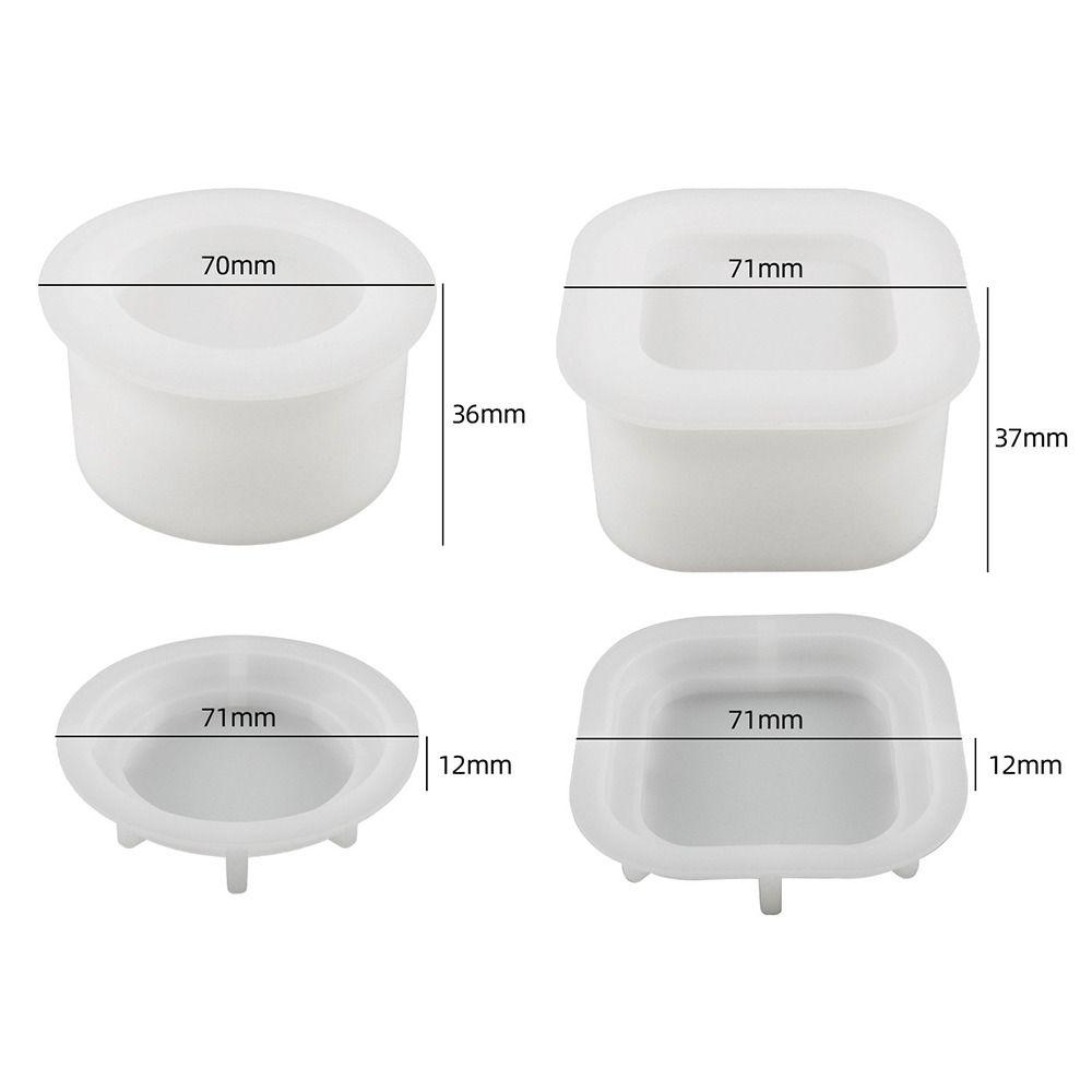 Силиконовая форма для подсвечника, сделай сам, суккулентный цветочный горшок, полезная форма для хранения, домашний декор