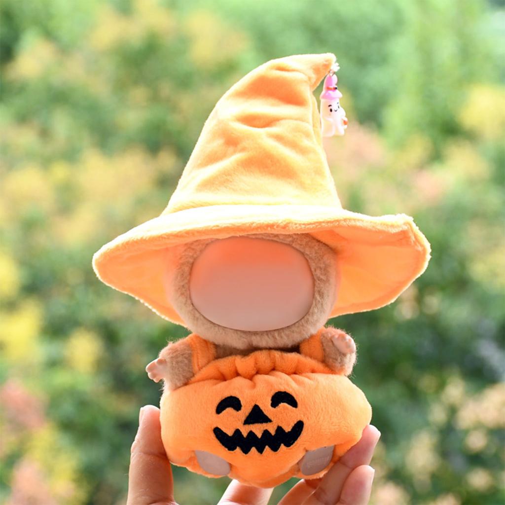 Halloween Costume Black Hat Doll Clothes Vinyl Doll Cute Clothes