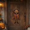 Funny Door Hanging Ornaments 2D Printed Witch's Doorplate Retro Decorative Plate  Christmas