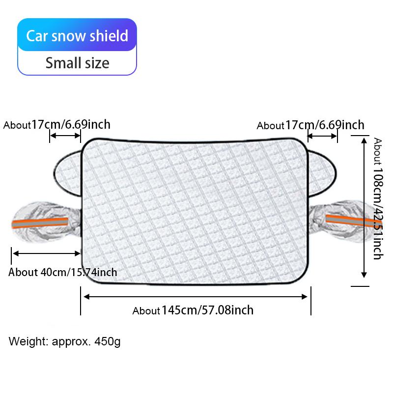 Car Front Windshield Cover Auto Sunshade Snow Ice Protection Cover Winter Summer Windshield Shield