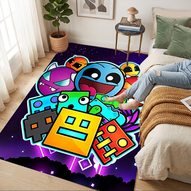 Space Creatures Living Room Nonslip Area Rug Soft Carpet For Bedroom Game Playroom Sofa Office Home Decor Doormat Christmas Gift C9261954