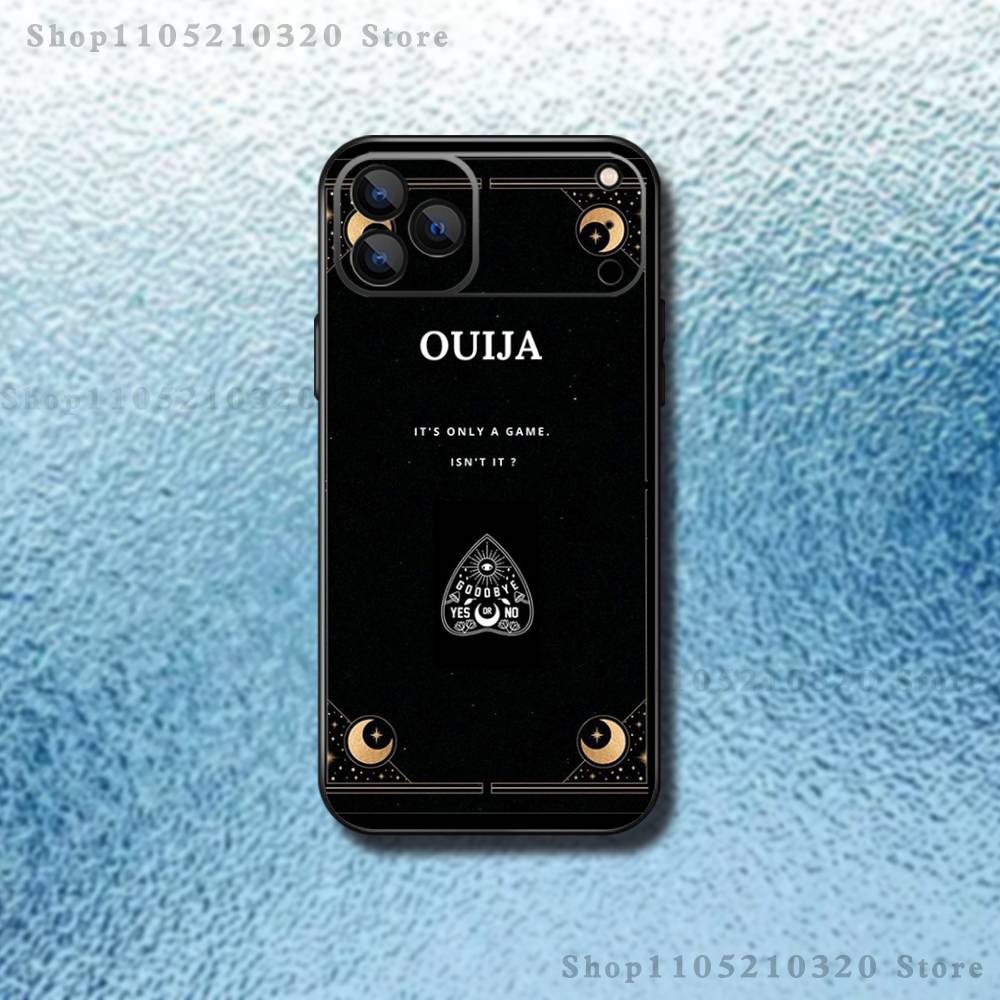 Чехол для телефона Ouija Board в стиле Сверхъестественное Искусство для iPhone 17,16,15,14,13,12,11,Pro Max,XSX,,XR,SE,Mini,8,7,Мягкий Силиконовый Черный Чехол