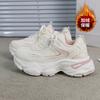 Super High Women's Shoes Dad Shoes Winter New New Chinese Style Velvet Plus Warm, Thin and High Cotton Two Cotton Shoes