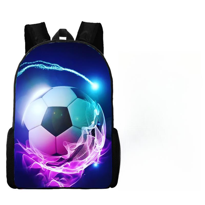 Футбольная школьная сумка для детей начальной и средней школы, мальчиков и девочек, двойное плечо и задняя часть