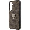 Guess Guhcs24Spgs4Tdw S24 S921 Brown Hardcase Grip Stand 4G Triangle Strass