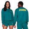 ZUMBA WEAR Женская толстовка, размер XS, зеленая, Z1T000152