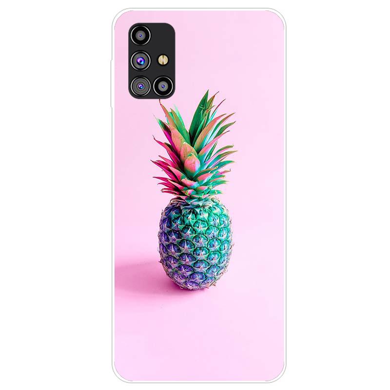 Чехол для телефона Samsung M31s Мягкий силиконовый чехол TPU для Samsung Galaxy M31s Чехол M31 SM 31S GalaxyM31 Бампер Coque