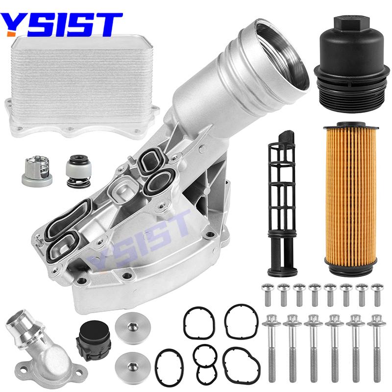 Aluminum Filter Housing for BMW B58 F30 340i F20 G30 540i G11 G05 G12 F21 B57 X3 X4 X5 Oil Cooler Assembly 11428583895
