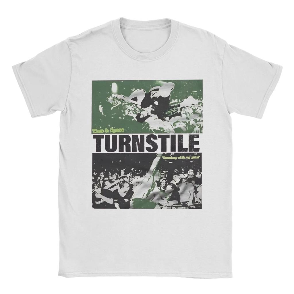 turnstile Color Wall album 2026 unisex 100cotton shirt summer New ONeck Short Sleeve Y2k hiphop style Mens Tshirt fan gifts