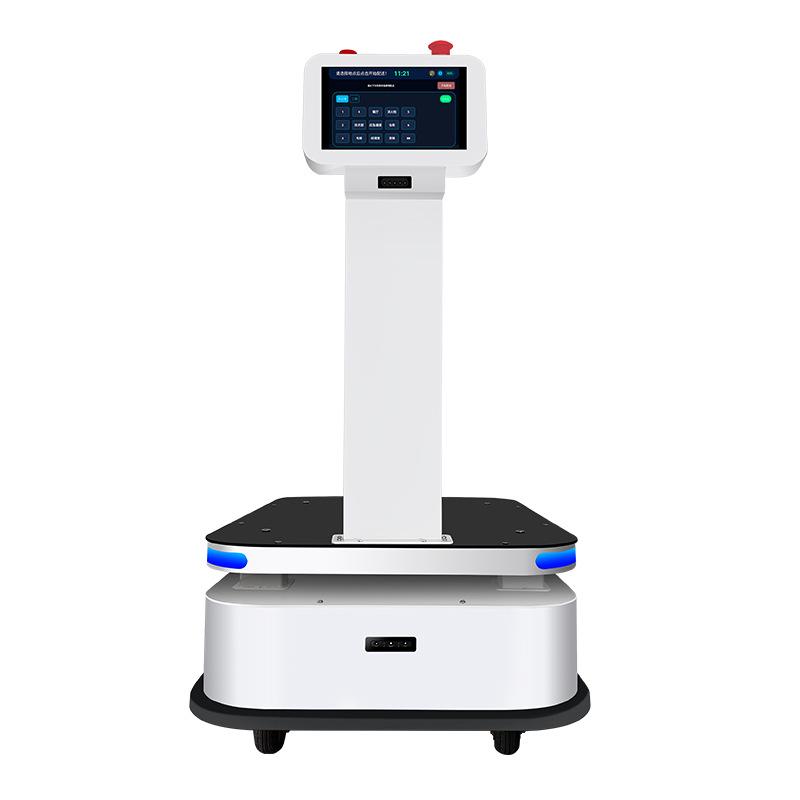 AGV Robot with Automatic Obstacle Avoidance for Industrial Cargo and Warehouse Handling