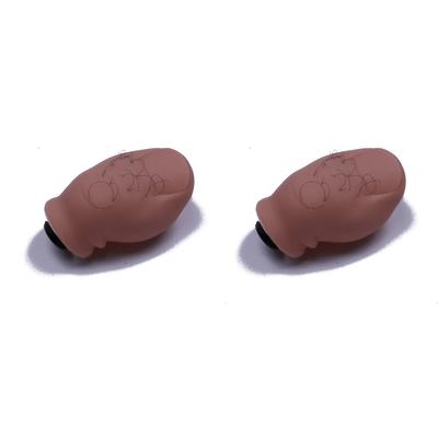 2 шт. 3D Шарм Большого Пальца Ноги с Волосатой Креативностью Шарм Пальца Ноги Украшение для Обуви Подарок для Вечеринки