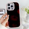 LZ23 Lips Kiss Heart Design Art Soft Phone Case for Samsung S24 Ultra S23 Plus S21 A16 A54 A34 A05 Infinix Hot 40 30i Lens Protection Shockproof Cover