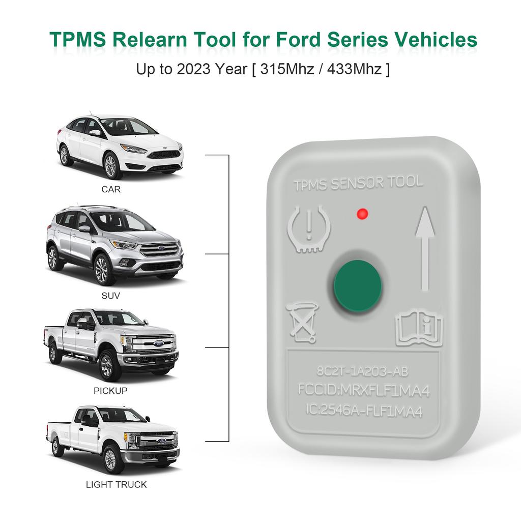Инструмент сброса TPMS для Ford TPMS19 Автоматический датчик контроля давления в шинах Инструмент активации/переобучения Датчик TPMS Автоаксессуары 8C2T-1A203-AB
