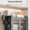 Yunshuang 3-ярусная алюминиевая кухонная сушилка для посуды