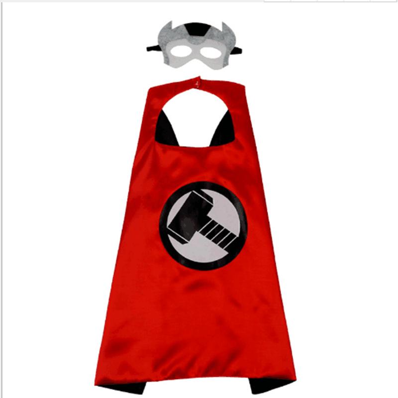 Kids' Superhero Cape & Mask Set for Halloween