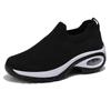 Womens Walking Shoes Sock Casual Ladies Fashion Sneakers Comfortable Slip On Air Cushion Platform Running Shoes Workout Shoes Lightweight Gym Sneakers