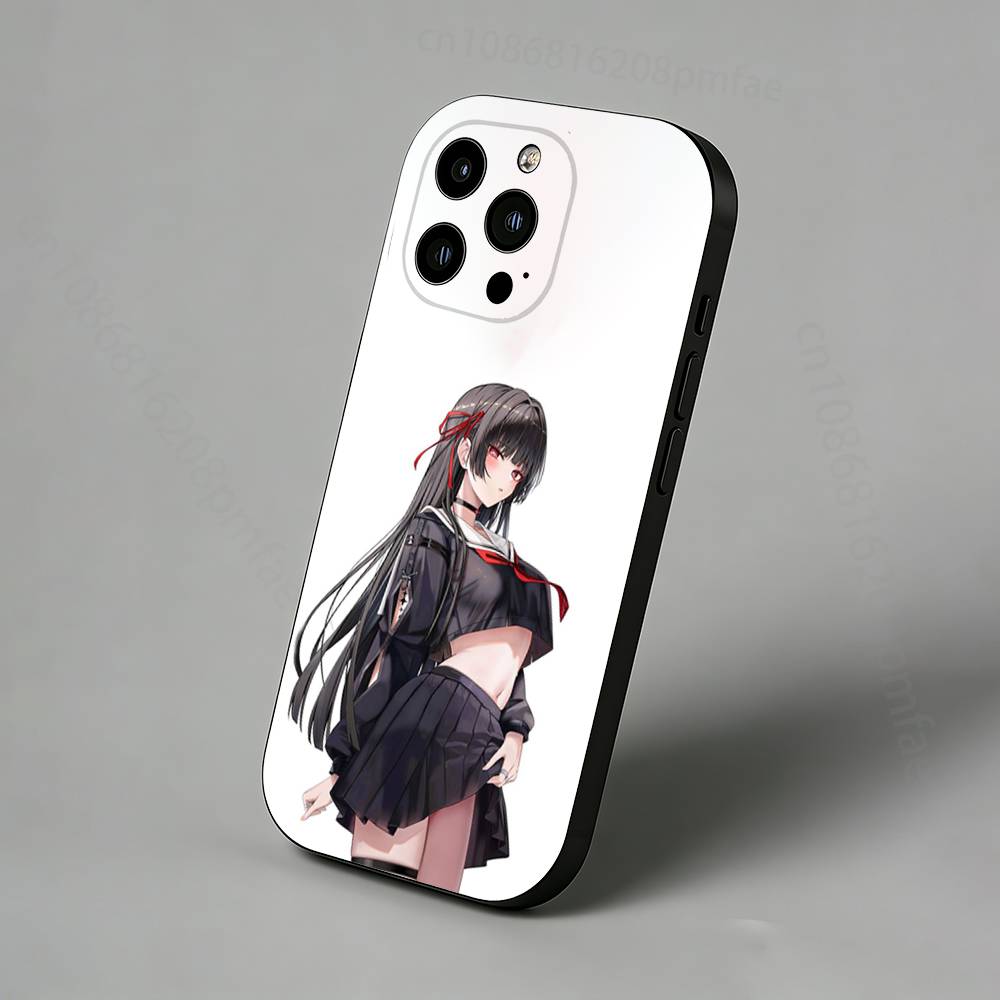 Game K-Kuchiba C-Chisa iPhone Case For 17,16,15,14,13,12,11 Pro,Max,Plus,X,XS,XR,SE,Mini Back Protector Cover